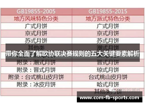 带你全面了解欧协联决赛规则的五大关键要素解析 带你全面了解欧协联决赛规则的五大关键要素解析