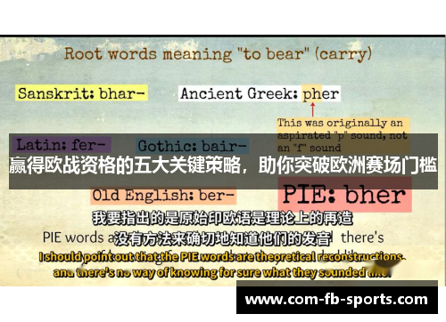 赢得欧战资格的五大关键策略,助你突破欧洲赛场门槛 赢得欧战资格的五大关键策略,助你突破欧洲赛场门槛